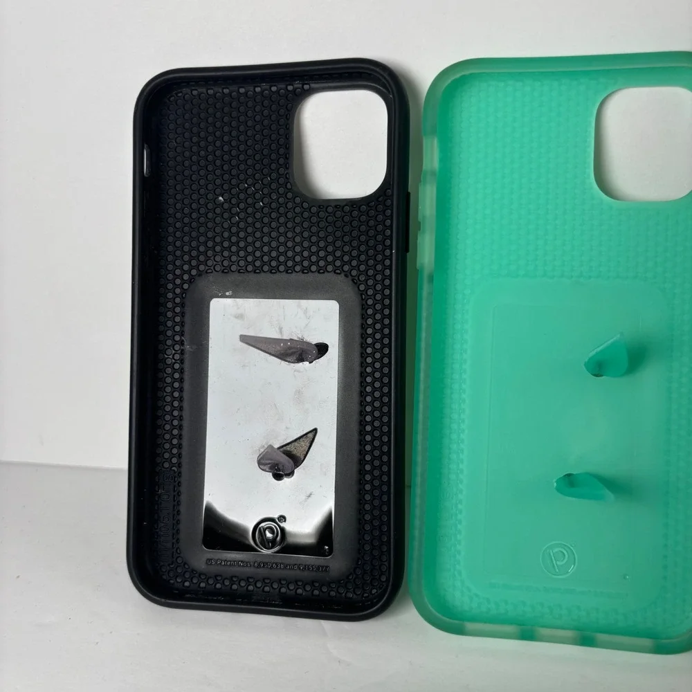 Loopy iPhone 11 ? Phone Case Bundle 3pk‎ Zebra Mint Leopard Sparkly Pink Loop